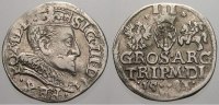 Polen-Litauen 3 Gröscher 1 Sigismund III. 1587-1632. -