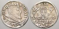 Polen-Litauen 3 Gröscher 1 Sigismund III. 1587-1632. -