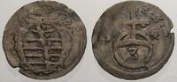 Sachsen-Coburg Dreier Albrecht III. 1680-1699. -