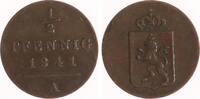 Reuss, jüngerer Linie 1/2 Pfennig Heinrich LXII. 1818-1854. -