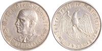Drittes Reich Silbermedaille Auf die Ereignisse des Jahres - Adolf Hitler. -