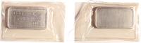 Degussa 100 Gramm Silberbarren. -
