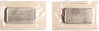 Degussa 100 Gramm Silberbarren. -