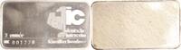 deutsche intercoin 3 Unzen Silberbarren. -