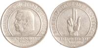 Weimarer Republik 3 Reichsmark Verfassung. -