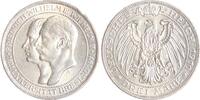 Preussen 3 Mark Wilhelm II. 1888-1918. -