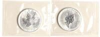 Kanada 5 Dollars 1991 Maple Leaf. Stempelglanz in Originalfolie 45,00 EUR  + 10,00 EUR frais d'envoi