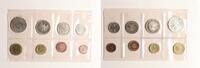 Bundesrepublik Deutschland Kursmünzensatz 2 Pfennig magnetisch. -