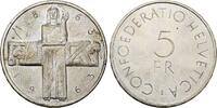 Schweiz 5 Franken 1963 Rotes Kreuz. Fast Stempelglanz 30,00 EUR  + 10,00 EUR frais d'envoi