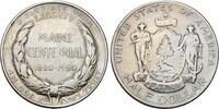 USA 1/2 Dollar 1920 Maine Centennial. Sehr sch&ouml;n - vorz&uuml;glich 125,00 EUR  + 10,00 EUR frais d'envoi