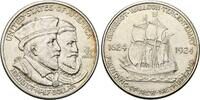 USA 1/2 Dollar 1924 Huguenot-Walloon Tercentenary. Vorz&uuml;glich 165,00 EUR  + 10,00 EUR frais d'envoi