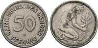 Bundesrepublik Deutschland 50 Pfennig Bank Deutscher Länder. -