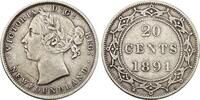 Kanada 20 Cents 1894 Victoria 1837-1901. Sehr sch&ouml;n 75,00 EUR  + 10,00 EUR frais d'envoi