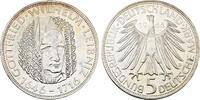 Bundesrepublik Deutschland 5 DM 1966 D Leibniz. FB in Kapsel