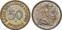 Bundesrepublik Deutschland 50 Pfennig Bank Deutscher Länder. -