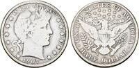 USA Half Dollar 1907 D Barber Half Dollar. Sch&ouml;n/Sehr sch&ouml;n 40,00 EUR  + 10,00 EUR frais d'envoi