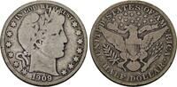 USA Half Dollar 1909 Barber Half Dollar. Sch&ouml;n 35,00 EUR  + 10,00 EUR frais d'envoi
