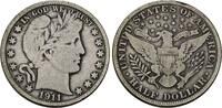 USA Half Dollar 1911 Barber Half Dollar. Sch&ouml;n/Sehr sch&ouml;n 40,00 EUR  + 10,00 EUR frais d'envoi