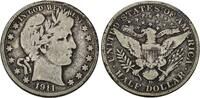 USA Half Dollar 1911 D Barber Half Dollar. Sch&ouml;n 35,00 EUR  + 10,00 EUR frais d'envoi