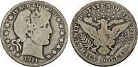 USA Half Dollar 1911 S Barber Half Dollar. Sch&ouml;n 35,00 EUR  + 10,00 EUR frais d'envoi