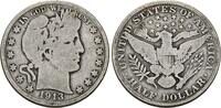 USA Half Dollar 1913 Barber Half Dollar. Sch&ouml;n 125,00 EUR  + 10,00 EUR frais d'envoi
