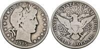 USA Half Dollar 1915 D Barber Half Dollar. Sch&ouml;n 35,00 EUR  + 10,00 EUR frais d'envoi