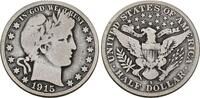 USA Half Dollar 1915 S Barber Half Dollar. Sch&ouml;n 35,00 EUR  + 10,00 EUR frais d'envoi