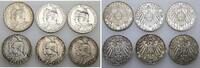Preussen 6 x 2 Mark 1901 (A) Wilhelm II. 1888-1918. sehr sch&ouml;n - vorz&uuml;gl... 175,00 EUR  + 10,00 EUR frais d'envoi