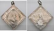 Bayern Klippenf&ouml;rmige Silbermedaille 1888 Auf das 8. Bayerische Vereins-... 225,00 EUR  + 10,00 EUR frais d'envoi