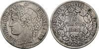 Frankreich 5 Francs 1850 A Zweite Republik. Sehr sch&ouml;n 60,00 EUR  + 10,00 EUR frais d'envoi