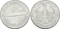 Weimarer Republik 3 Reichsmark 1930 A Zeppelin. FDC-