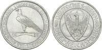 Weimarer Republik 3 Reichsmark 1930 A Rheinlandräumung. SPL
