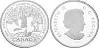 Kanada 10 Dollars Fussball WM 2014 Brasilien. -
