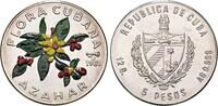 Kuba 5 Pesos Flora Cubana. -