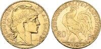 Frankreich 20 Francs 1911 Dritte Franz&ouml;sische Republik. Vorz&uuml;glich - Ste... 825,00 EUR  + 10,00 EUR frais d'envoi