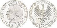 Bundesrepublik Deutschland 5 DM 1964 J Fichte. Vorz&uuml;glich - Stempelglanz 25,00 EUR  + 10,00 EUR frais d'envoi