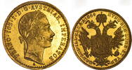 Kaisertum Österreich Franz Joseph I. A Wien Dukat 1864 