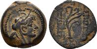 Reich der Seleukiden Bronze, Alexander II. Zabinas, 128-123 v. Chr. -