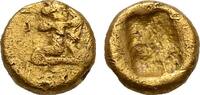 Reich der Achaimeniden 1/12 Dareikos der zweiten Bogenschützen-Serie Dareios I., 521-486 v. Chr. -