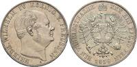 Preussen Vereinstaler 1859 A Friedrich Wilhelm IV. Min. Rf., SUP