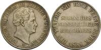 Preußen Ausbeutetaler 1838 A Friedrich Wilhelm III. Ger. Rf., Kr., fleckig, etw. Grünspan, TTB