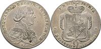 Würzburg, Bistum Georg Karl v. Fechenbach (1795-1802) Taler 1795 Kontribution 1795 Ger. Rf. u. Kr., etw. Belag, vz