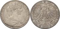 Frankfurt  Vereinstaler 1858 Ger. Rf., Kr., leicht getönt, ss