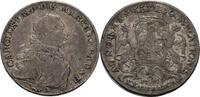 Baden-Durlach 1/2 Konventionstaler Karl Friedrich -