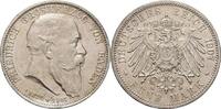 Baden 5 Mark 1907 Friedrich I. 1856-1907 Min. Rf. u. Kr., SUP- / SUP