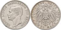 Hessen 2 Mark 1899 A Ernst Ludwig 1892-1918 Min. Rf., ss 350,00 EUR  + 15,90 EUR frais d'envoi