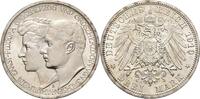 Sachsen-Weimar-Eisenach 3 Mark 1910 A Wilhelm Ernst 1901-1918 Kl. Kr., St- 90,00 EUR  + 15,90 EUR frais d'envoi