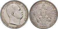 Preussen Vereinstaler 1867 A Wilhelm I. SUP- / SUP