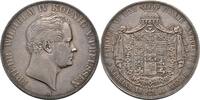 Preußen Doppeltaler 1841 Friedrich Wilhelm IV. (1840-1861) Ger. Rf. u. Kr., getönt, TTB-SUP
