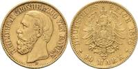 Baden 10 Mark 1878 G Friedrich I. 1856-1907 TTB+